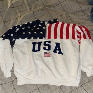 Vintage USA 1/4-Zip Sweater